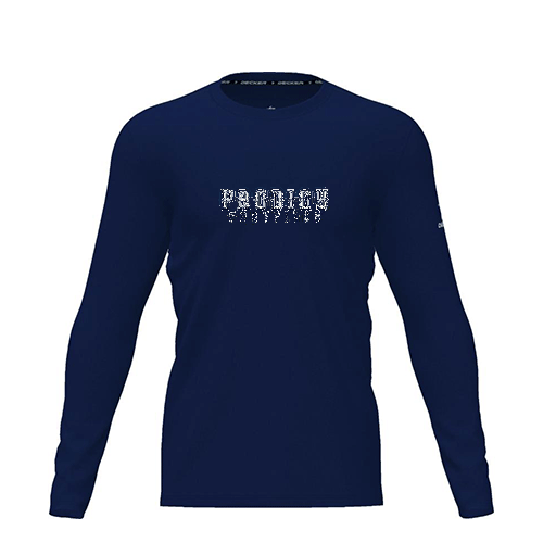 [FTLCDFNV-YXS-LOGO2] Dri Fit Performance T-Shirt (Youth XS, Navy, Logo 2, Long Sleeve)